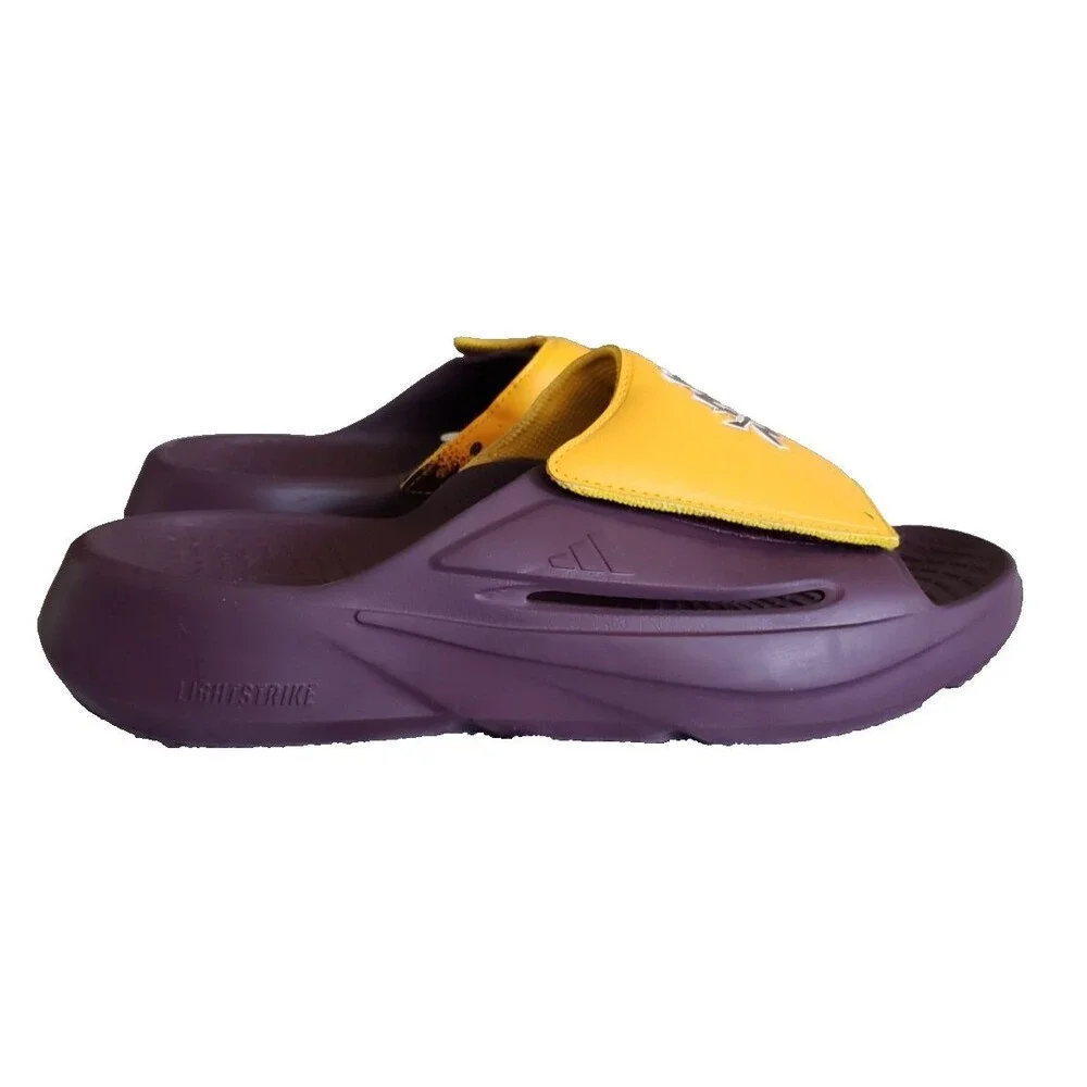 Adidas Light blaze Arizona State Sun Devils Slides Men’s Size 11